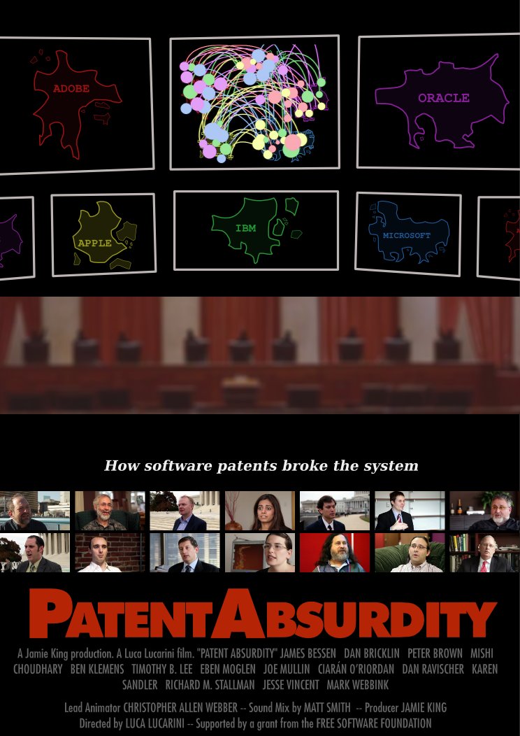 纪录片《软件专利的荒谬性Patent Absurdity: how software patents broke the system》